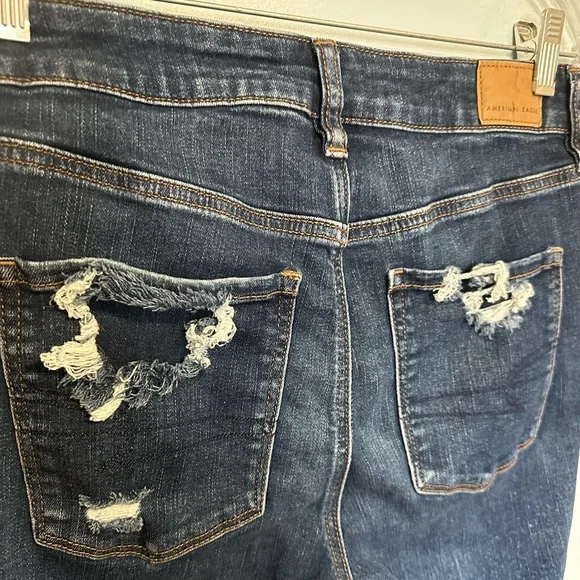 AMERICAN EAGLE OUTFITTERS NEXT LEVEL STRETCH HI RISE JEGGING 10LONG - Picture 5 of 9